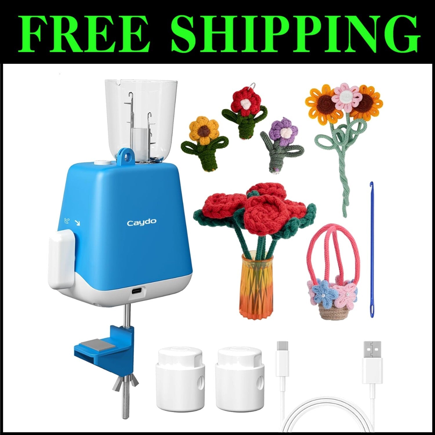 Durable i-Cord Crocheting Machine - Revolutionize Your Crafting Experience