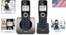 Load image into Gallery viewer, Long-Range Cordless Phone Duo with Call Block, Speakerphone, and Backlit Display