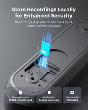 Load image into Gallery viewer, Smart Wireless Doorbell Camera: 2K Resolution, Battery/Wired Power, Alerts