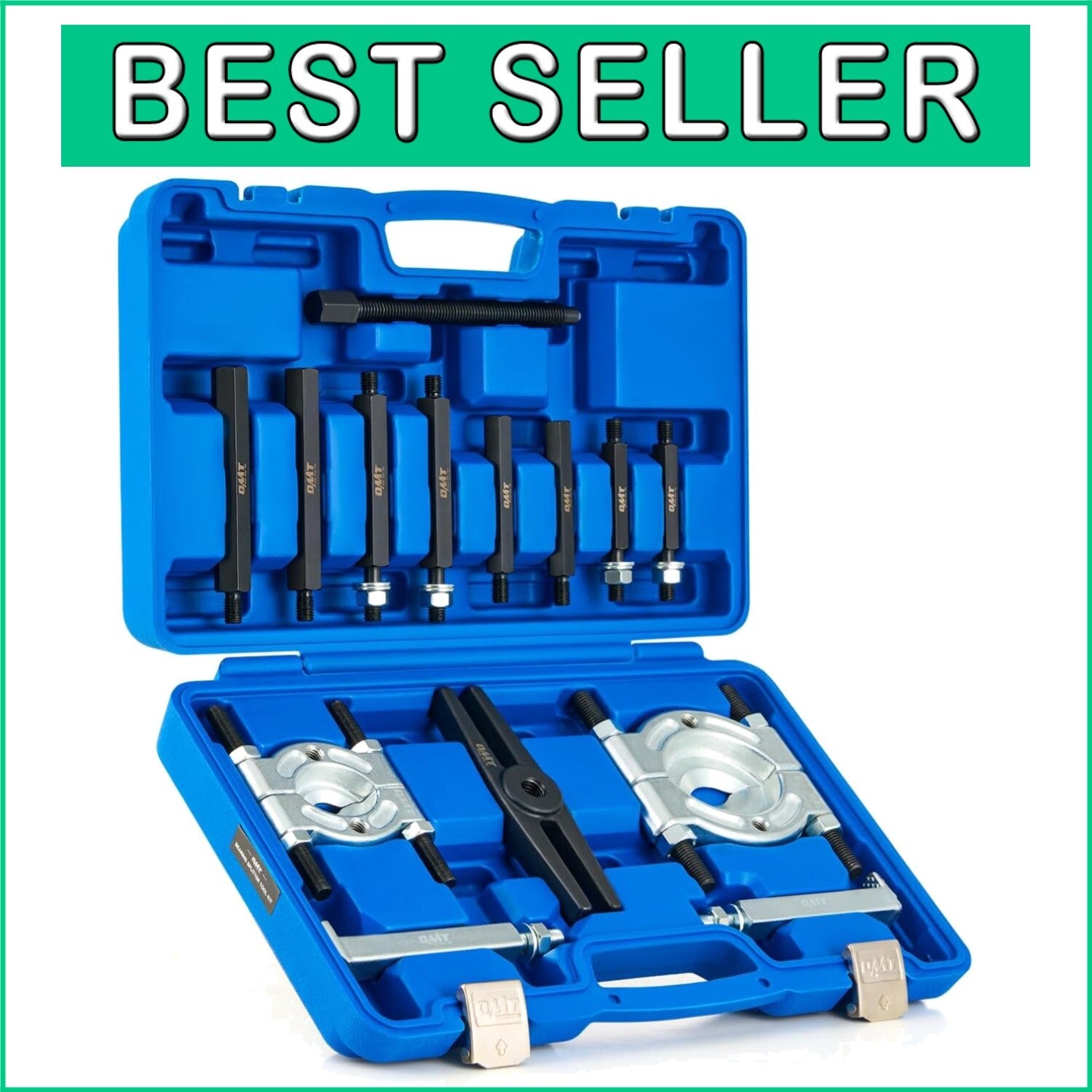 Durable Heavy Duty Bearing Puller Set with Secure Knife-like Taper Design