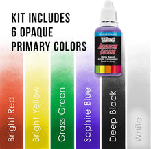 Load image into Gallery viewer, Complete Airbrushing System: Dual Fan Compressor &amp; 6 Colors Acrylic Paint Set