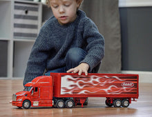 Load image into Gallery viewer, Detachable 1/32 Scale Toy Truck &amp; Trailer Set for Imaginative Play Adventure