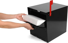 Load image into Gallery viewer, Durable Post Mount Mailbox with Enhanced Security and Oversized Storage
