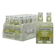 Load image into Gallery viewer, Premium Quality Ginger Beer Mixer - Natural Ingredients, Pack of 24 Bottles