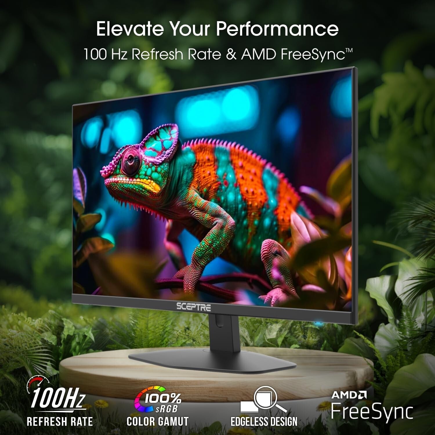 Elevate Your Setup: 27-Inch 100Hz Gaming Monitor with Eye Care & Audio Solutions