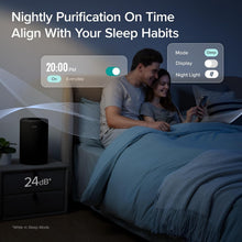 Load image into Gallery viewer, Ultra-Quiet Smart Air Purifier with Alexa - 916 ft² Coverage, Black Finish