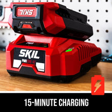 Load image into Gallery viewer, PWR CORE 40V 15-Inch Cordless Brushless String Trimmer Kit with 2.5Ah Battery