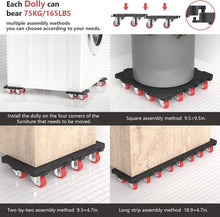 Load image into Gallery viewer, Heavy-Duty Furniture Lifter &amp; Dolly Set - Effortless 660 Lbs Furniture Moving