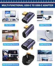 Load image into Gallery viewer, Ultra-Compact USB C Adapter - 20 Pack for Thunderbolt 4 Devices - Fast &amp; Durable