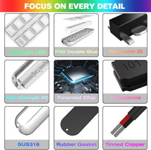 Load image into Gallery viewer, Durable 50W 27 LED Stainless Steel Boat Lights - Marine Waterproof 2PC Set