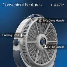 Load image into Gallery viewer, Whisper-Quiet 20" Floor Fan with 3-Speed Settings - Ideal for Home and Office