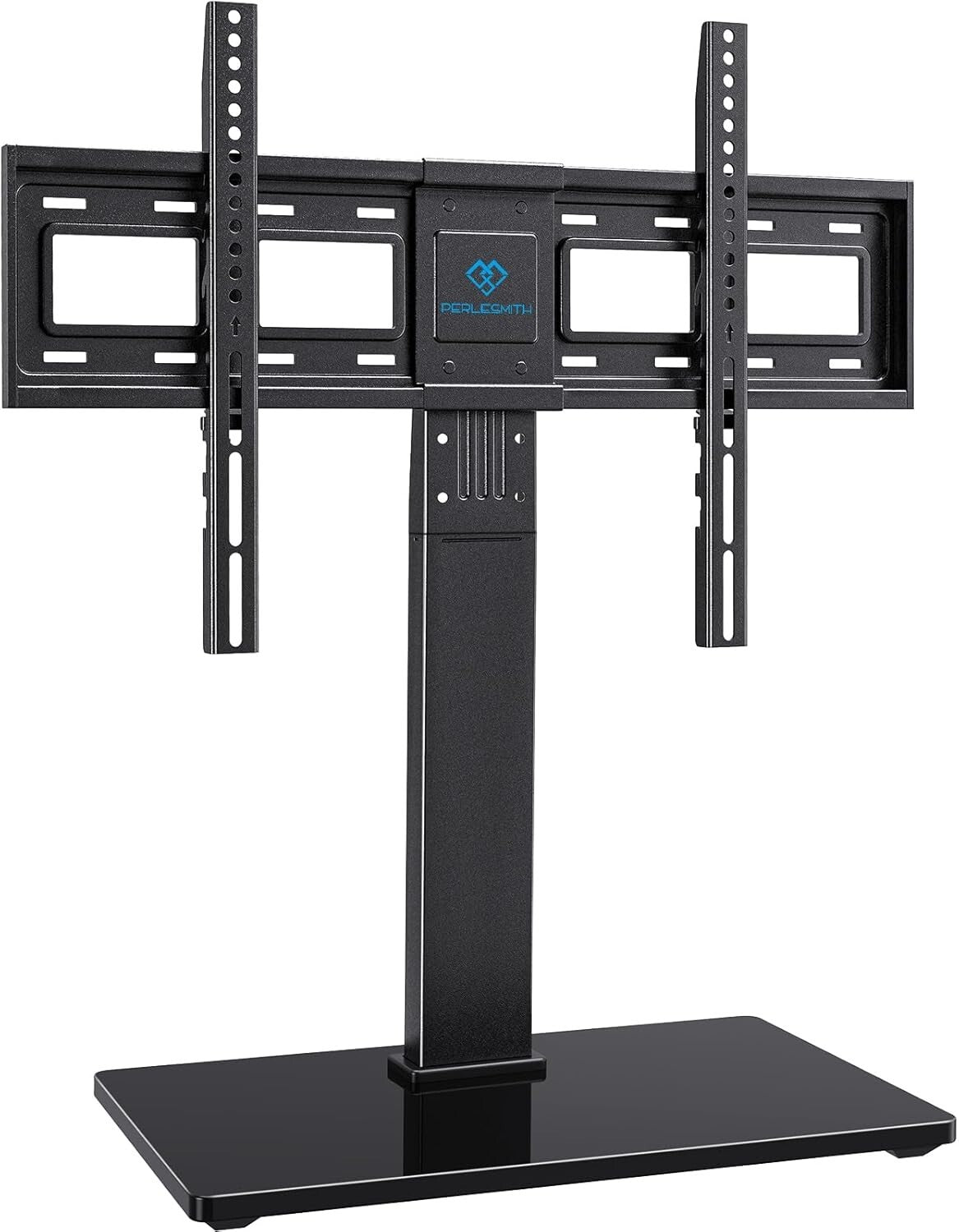 Universal Swivel TV Stand Base for 37-75 Inch TVs - Height Adjustable & Durable