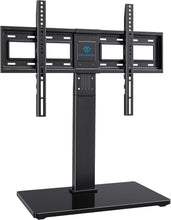 Load image into Gallery viewer, Universal Swivel TV Stand Base for 37-75 Inch TVs - Height Adjustable &amp; Durable