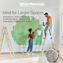 Load image into Gallery viewer, Whisper-Quiet 20" Floor Fan with 3-Speed Settings - Ideal for Home and Office