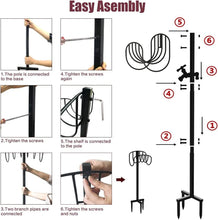 Load image into Gallery viewer, Portable Garden Hose Holder with Heavy-Duty Brass Faucet - Lightweight Design