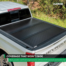Load image into Gallery viewer, Stylish Low-Profile Tri-Fold Tonneau Cover for 2014-2019 Chevy/GMC Trucks