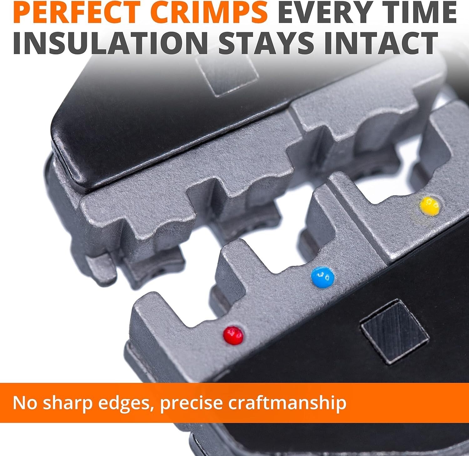 Durable 5 PCS Crimping Tool Set with Lifetime Warranty for Reliable Performance