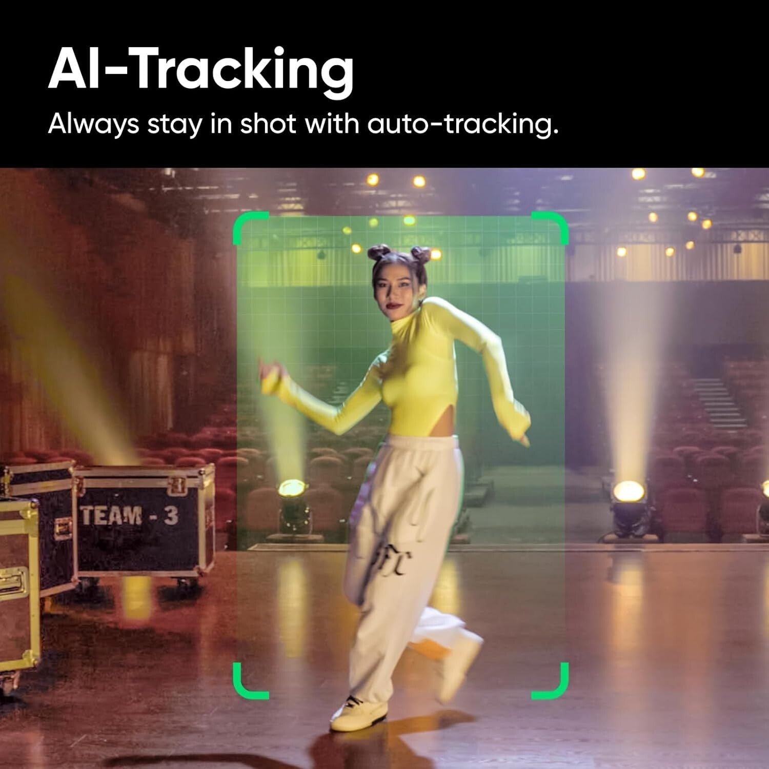 Compact 4K Webcam with Gesture Control & AI Tracking for Seamless Streaming