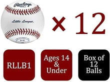 Load image into Gallery viewer, Youth-Approved Little League Baseballs | 12-Count | Perfect for Competitive Play