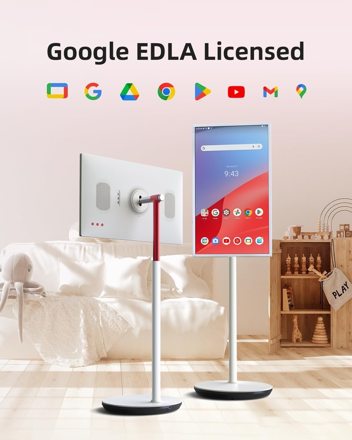 Versatile MegPad 32" 4K Smart Monitor: Wireless Projection & Enhanced Mobility