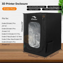 Load image into Gallery viewer, Portable Constant Temperature Enclosure for 3D Printing - Fireproof &amp; Easy Setup