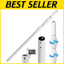 Load image into Gallery viewer, Versatile 3-Piece Telescopic Pool Pole Extending 6.5 to 16.5ft for Any Accessory