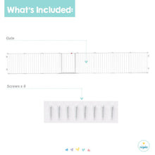 Load image into Gallery viewer, 192-Inch Adjustable Baby Gate &amp; Play Yard Combo - Flexible Safety Solution