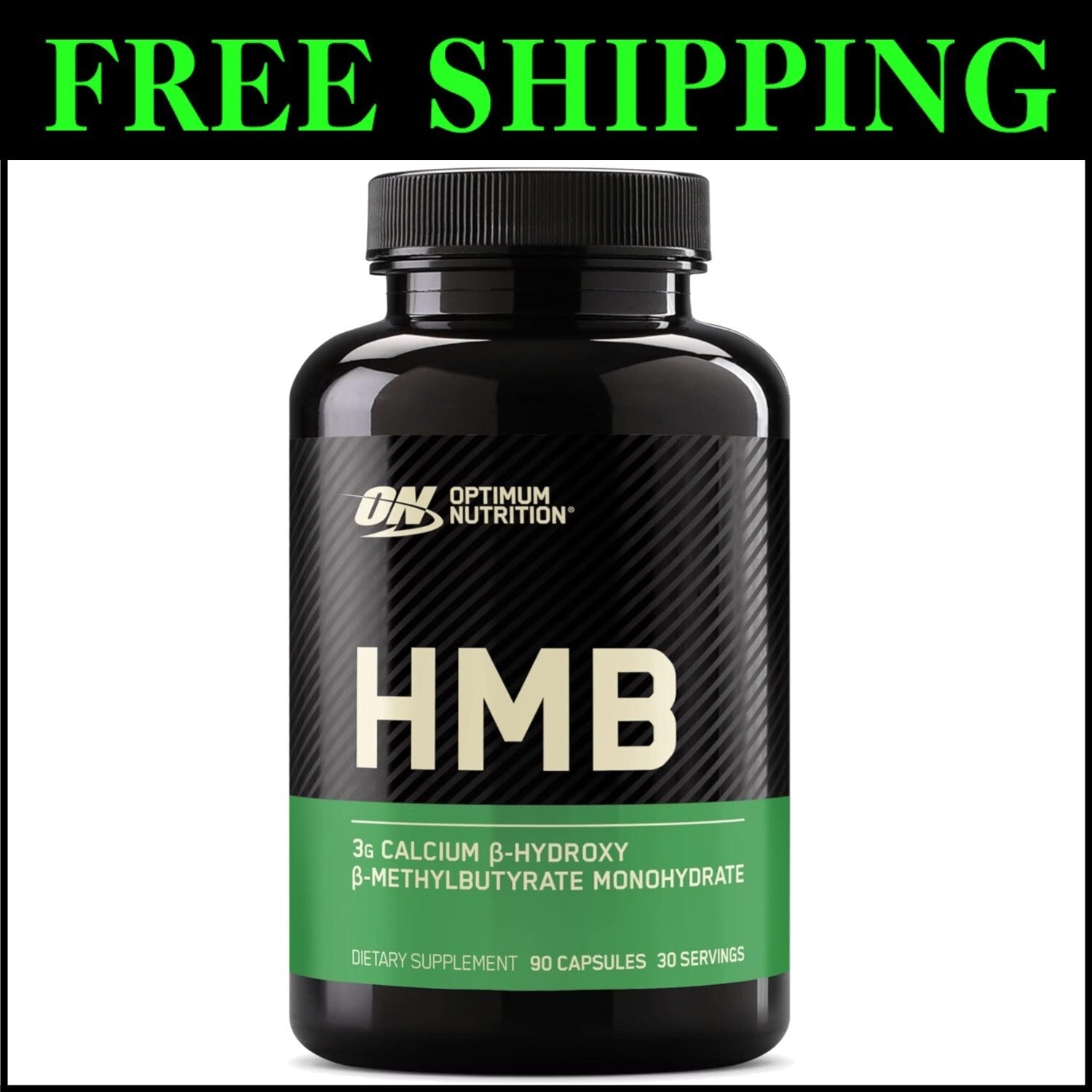 HMB 1000 Capsules - 90 Count, Supports Muscle Growth & Energy Management