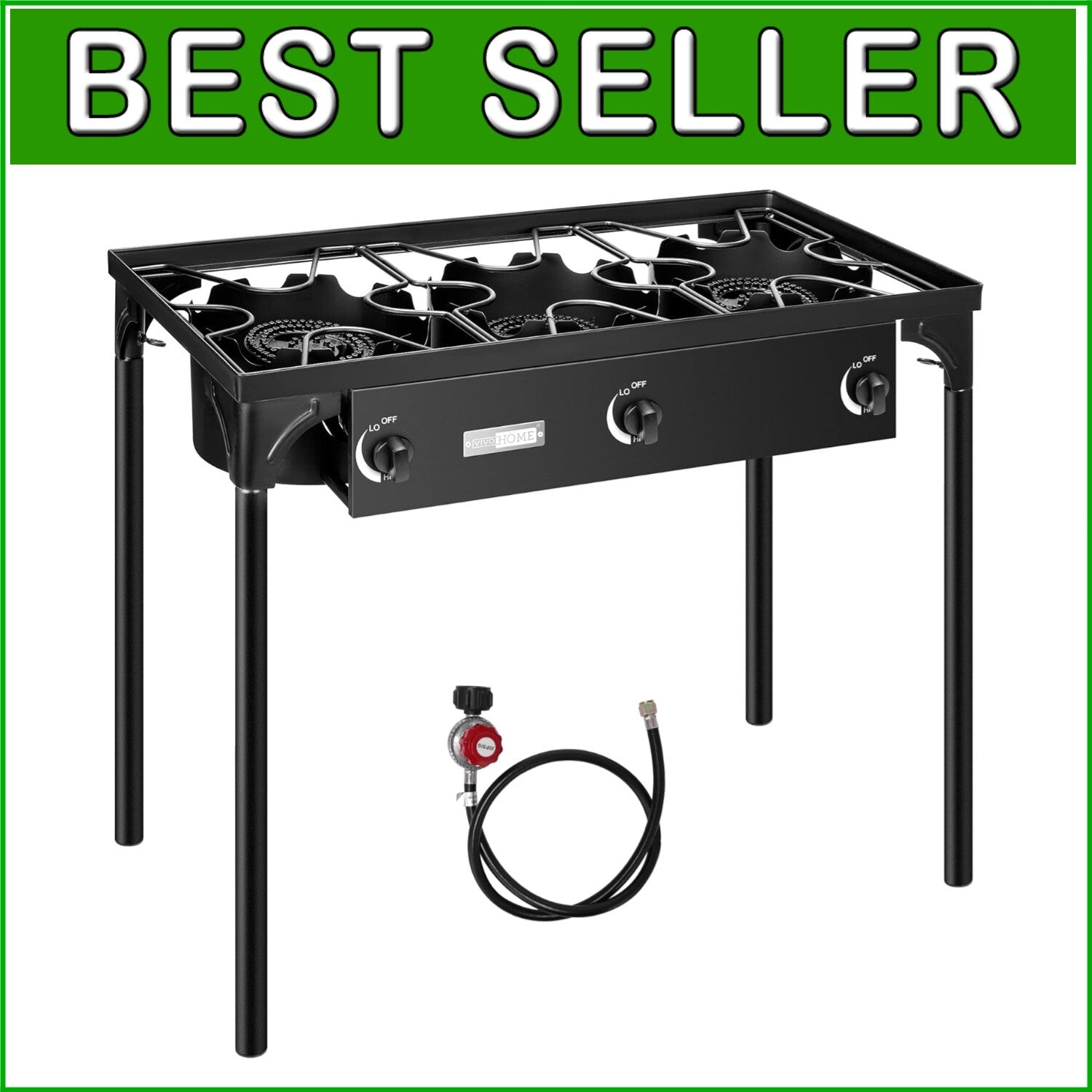 Multi-Functional Heavy-Duty Propane Stove – Ideal for Outdoor Events & Cooking