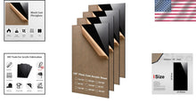 Load image into Gallery viewer, High-Quality 12x24 Plexiglass Black Acrylic Sheets - Perfect for Custom Projects