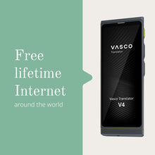Load image into Gallery viewer, Travel-Friendly Vasco V4 Language Translator – 108 Languages, No Setup Required