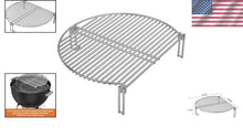 Load image into Gallery viewer, Flexible Stainless Steel Cooking Grate for Outdoor Charcoal Grilling - 15.6"D