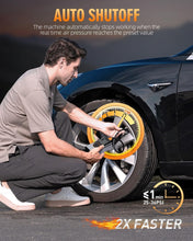 Load image into Gallery viewer, Compact Tire Inflator with 25000mAh Battery and Multifunctional Emergency Tools
