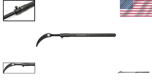 29-48" Extendable Indexing Pry Bar with 14 Locking Positions for Professionals