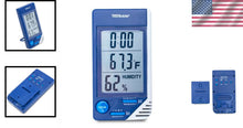 Load image into Gallery viewer, Compact Digital Thermometer with Clock and Humidity Monitor - Easy Maintenance