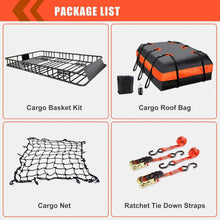Load image into Gallery viewer, Heavy-Duty Roof Rack Carrier 65” x 39” with Cargo Net &amp; 200 lbs Load Capacity
