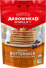 Load image into Gallery viewer, Buttermilk Pancake &amp; Waffle Mix - 22 Ounce Pack of 6, Organic &amp; Delicious