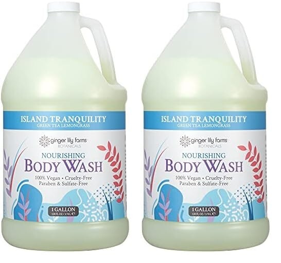 Sensitive Skin Friendly Body Wash - Vegan Refill in Island Tranquility Aroma