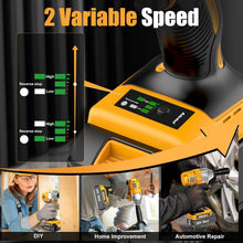 Load image into Gallery viewer, Cordless Impact Wrench 1/2'' 20V Battery Powered - 325N.m Torque with LED Light