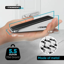 Load image into Gallery viewer, Modern Heavy-Duty Door Stop Set - Zinc Construction &amp; Wall Protectors Included