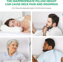 Load image into Gallery viewer, Adjustable Memory Foam Cervical Pillow for Neck Strain Relief - Travel Size