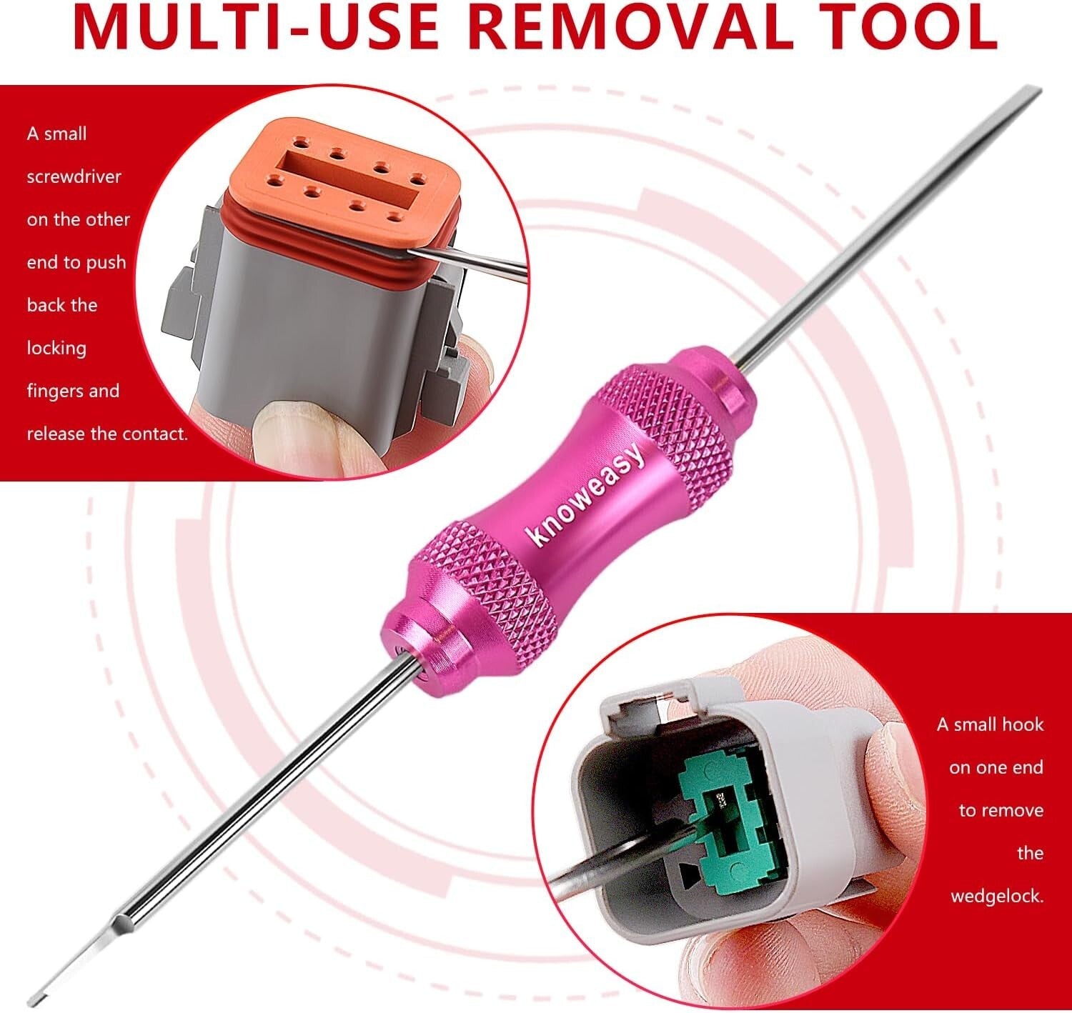 12PC Deutsch Crimping Tool Set - Efficient Automotive Wiring & Extraction Tools