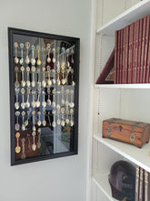 Load image into Gallery viewer, Luxurious 60-Spoon Display Case with Hinged Door &amp; Felt Background - Black
