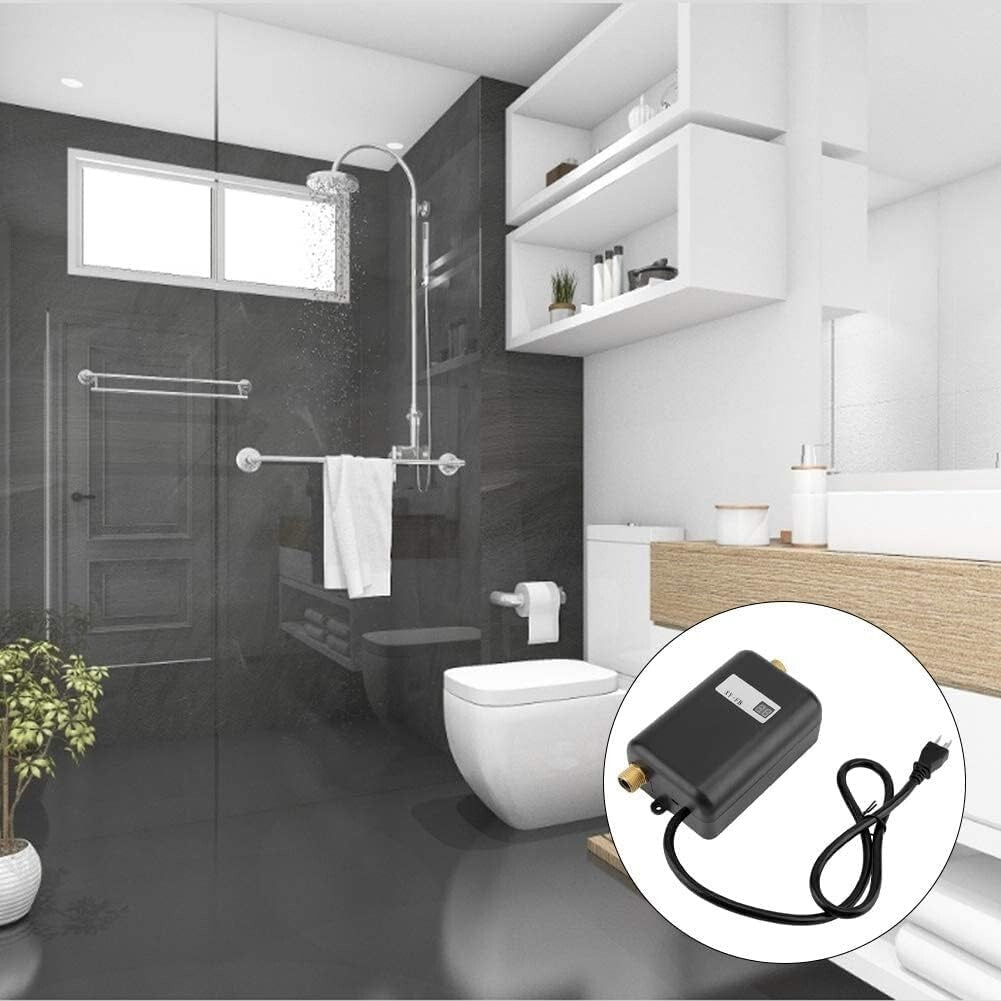 Compact 110V Mini Electric Tankless Water Heater – Instant Hot Water Access