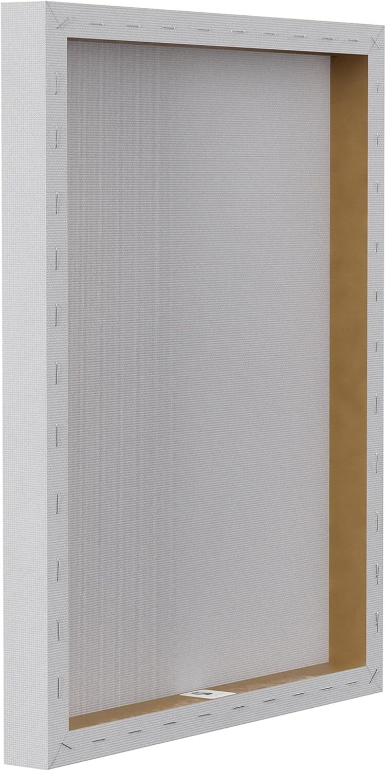 Elegant Brown European Rabbit Portrait Painting - Ready to Hang Canvas Art