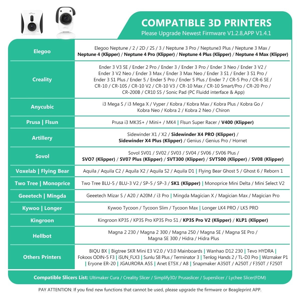 High-Quality 1080p 3D Printer Camera - Monitor & Control Your Prints Anytime