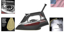 Load image into Gallery viewer, Professional-Chic 1700W Iron with 300 Steam Holes &amp; Titanium Ceramic Plate