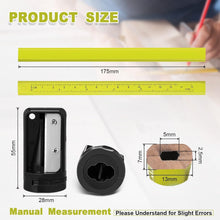 Load image into Gallery viewer, Professional Quality 200 Pcs Flat Carpenter Pencils &amp; Sharpeners for Woodwork