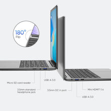 Load image into Gallery viewer, Premium 15.6'' FHD Windows 11 Pro Laptop - 8GB RAM, 256GB SSD, Long Battery Life