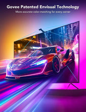Load image into Gallery viewer, Dynamic 16.4ft TV LED Backlight with RGBIC and Dual Cameras for Festive Viewing